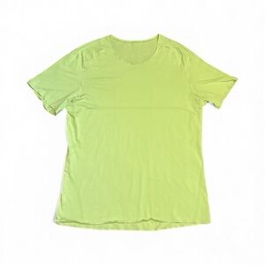 Lululemon Lime Green Men's Shirt L